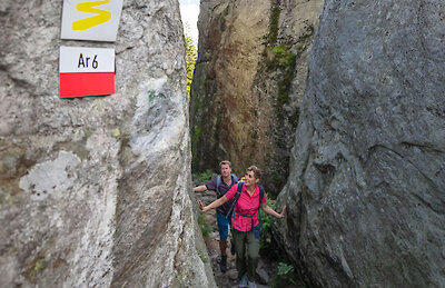 Wandern Kreuzfelsen Lamer Winkel